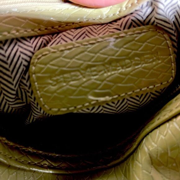 Steve Madden - Beige Reptile Leather - Duffle Purse - Picture 5 of 15